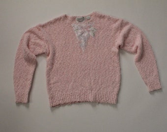 blush sweater