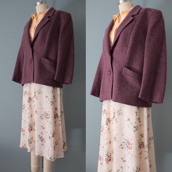 Ruby Red wool jacket | The Edinburgh Woolen Mills… - image 6