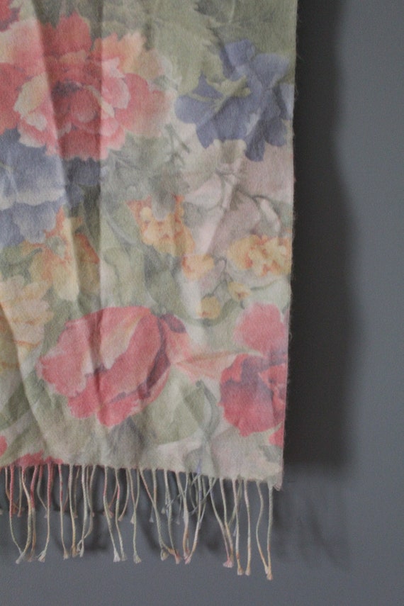 PASTEL fringed scarf - image 5