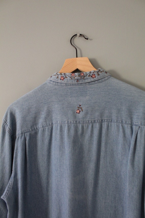 DENIM embroidered blouse | choose one denim blous… - image 10