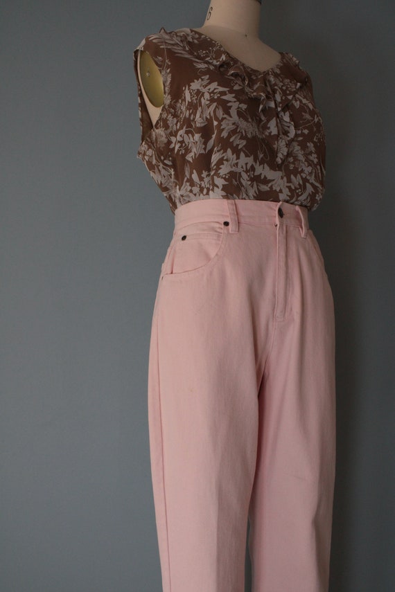 TEA rose pink jeans | soft denim banana jeans | L… - image 8