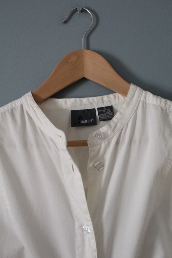 VANILLA CREAM vintage blouses | cotton and silk l… - image 9