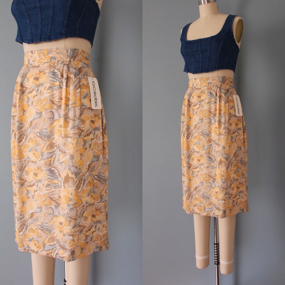 GINGER pencil skirt | new old stock skirt | botan… - image 7