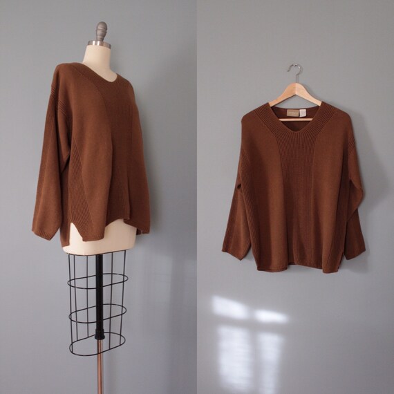 CINNAMON cotton pullover | art deco ornament sweat