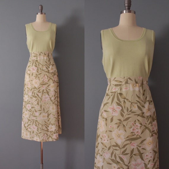 CHARTREUSE green silk top