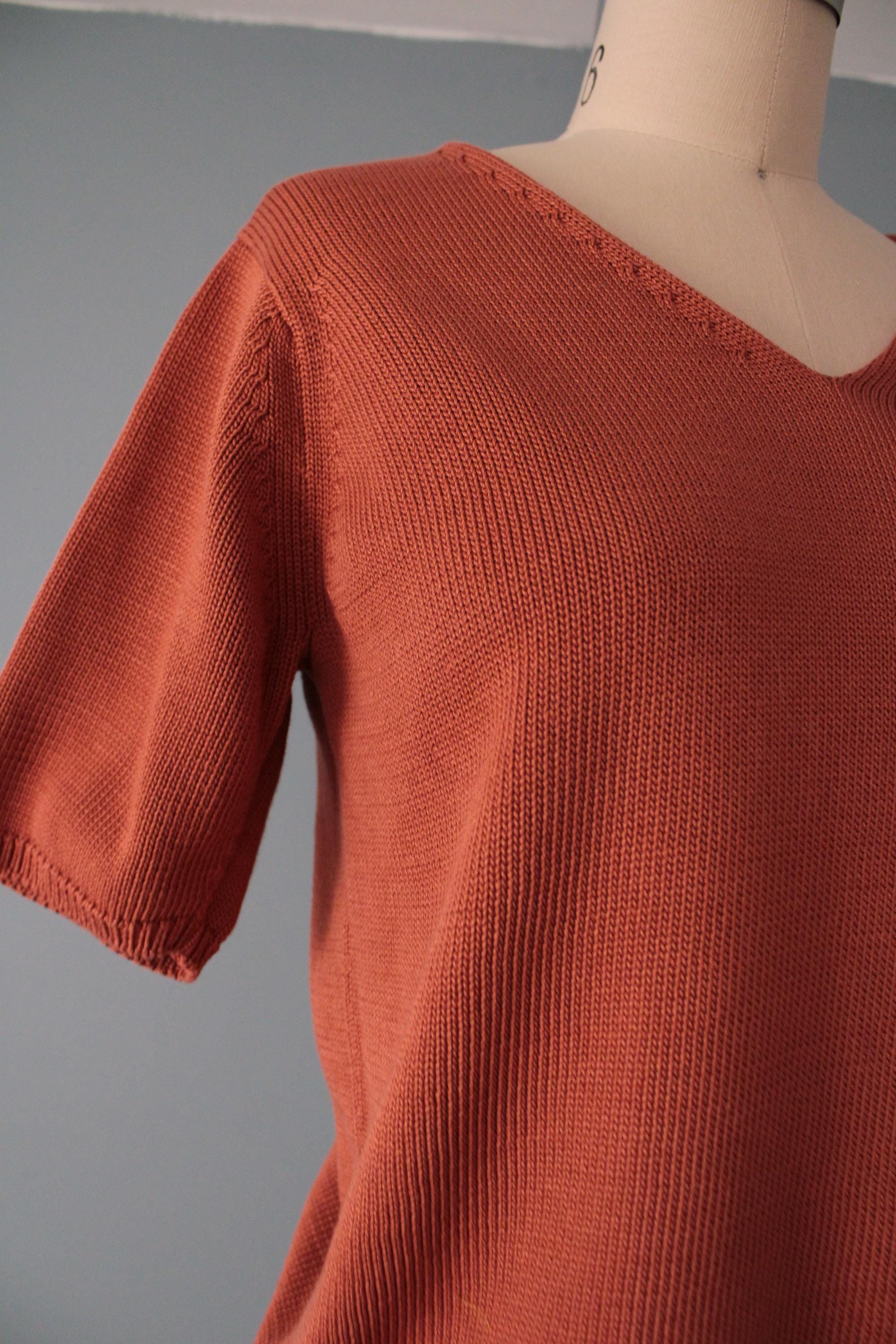 90s Peruvian Connection Pumpkin Top - Etsy
