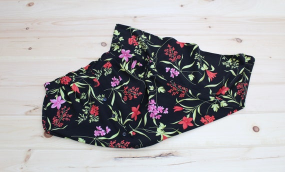 botanical maxi skirt | wildflower print maxi skirt | spring blossom prairie skirt View 6