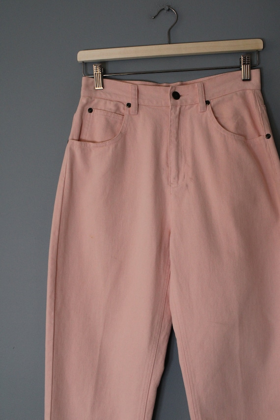 TEA rose pink jeans | soft denim banana jeans | L… - image 7