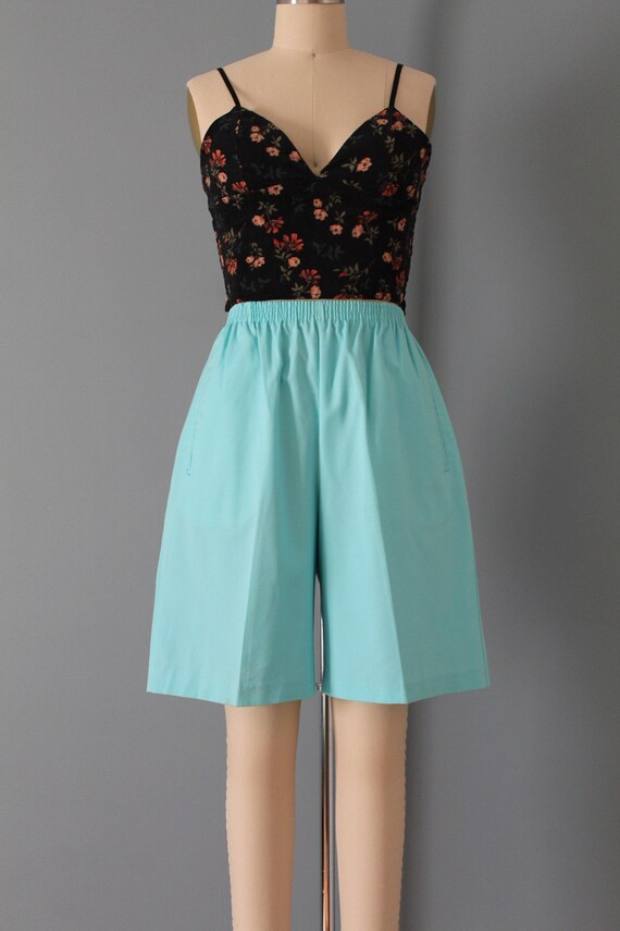 CYAN blue shorts | Jantzen high waisted shorts | … - image 3