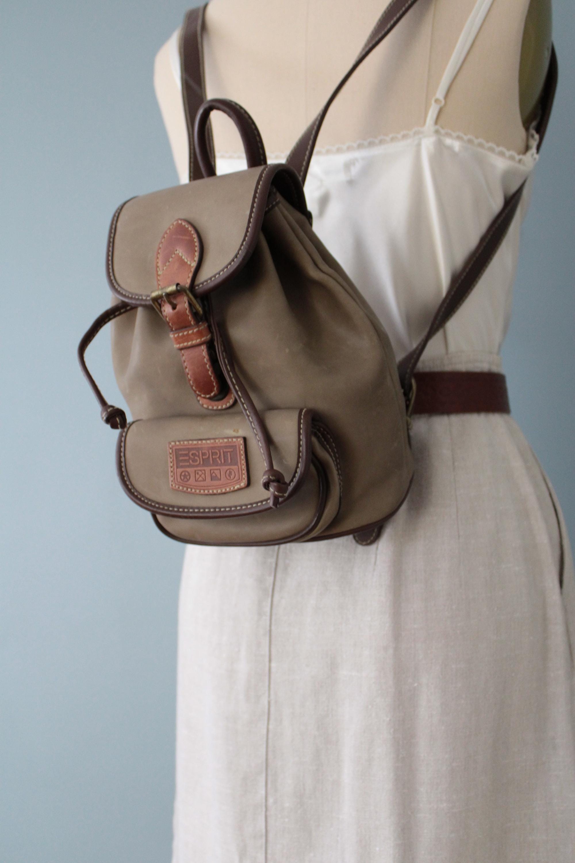 Vintage Rucksack Esprit Rucksack Leder Greenburry Vintage Rucksack