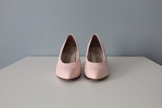 BALLET pink pumps | spring leather kitten heels |… - image 6