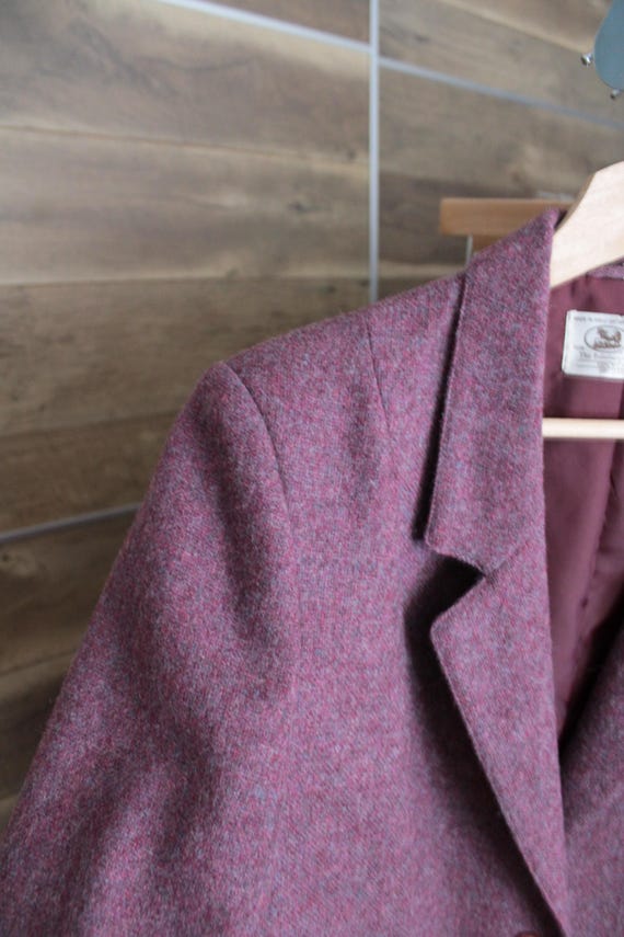 Ruby Red wool jacket | The Edinburgh Woolen Mills… - image 7