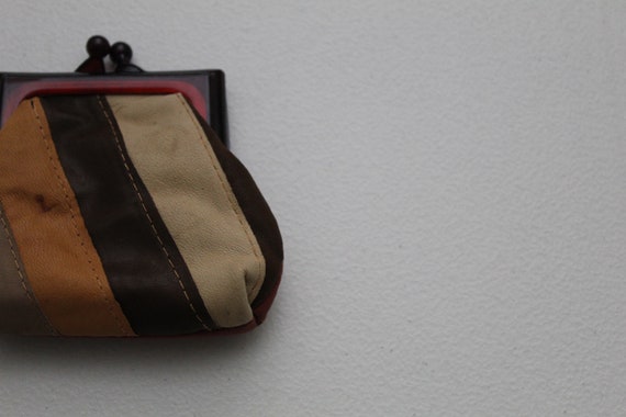 AUTUMN leather wallet | tiny soft leather coin pu… - image 5