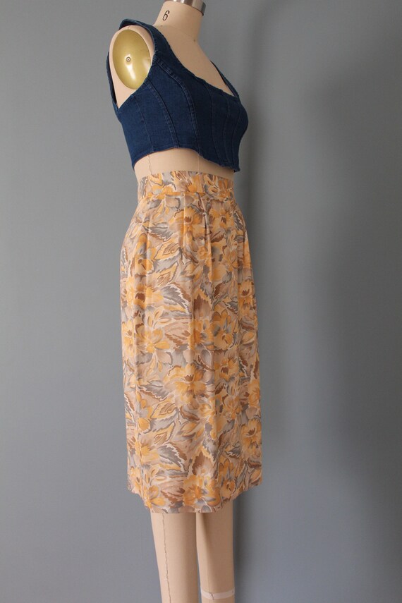 GINGER pencil skirt | new old stock skirt | botan… - image 3