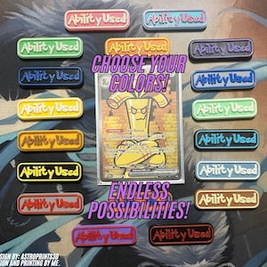 TKG Fähigkeit Marker für Pokemon, MTG, Lorcana, One Piece und andere Kartenspiele!