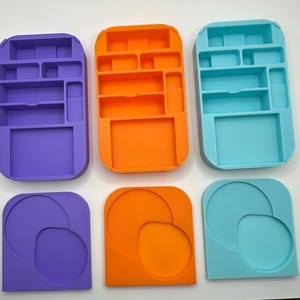 Pokemon TCG Mini Tin Insert with Status & Ability Markers | Dice Organizer for Pokemon Mini Tins | TCG Storage Insert (No Dice) image 4