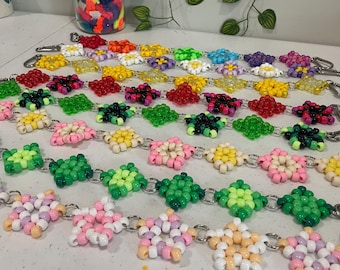 Kandi Star and Square Belt Chains