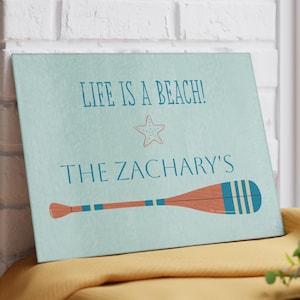 Personalized Coastal Theme Glass Cutting Board Nautical Paddle Custom Name Kitchen Board Boat Lover Cutting Board Gift Vacation Home Decor