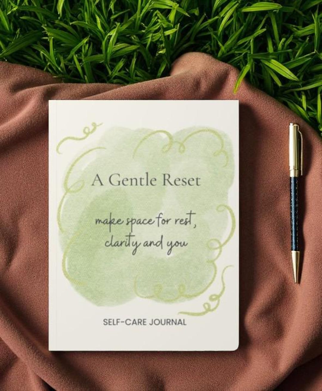 Self-care Journal A Gentle Reset Guided Mental Health Notebook ...