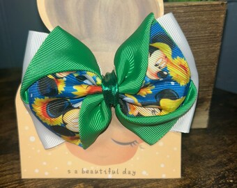 Micky mouse hair bow
