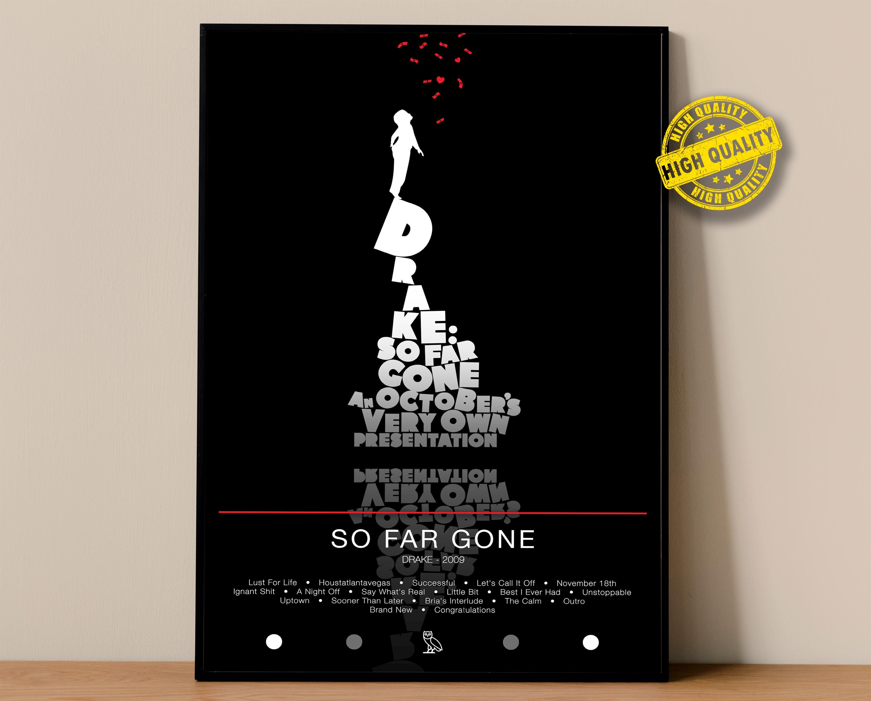 So Far Gone Poster - Etsy