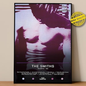 The Smiths Poster | The Smiths Poster | Album Poster Prints | Wall Decor Posters | Album Cover | Rock Music Poster