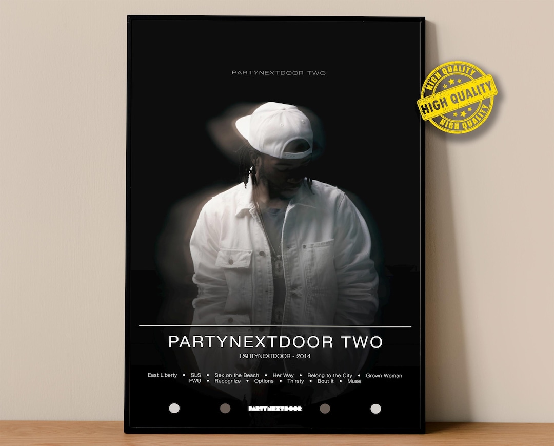 【額縁付き】PARTYNEXTDOOR PARTYMOBILE A2ポスター PARTYNEXTDOOR Poster | PARTYNEXTDOOR TWO Poster | Album