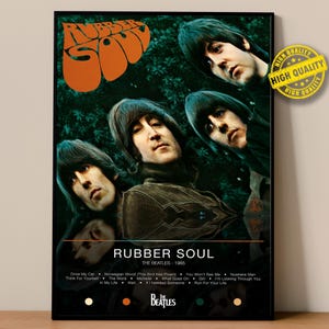 Rubber Soul Poster - Etsy