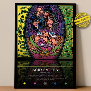 Ramones Poster | Acid Eaters Poster | Album Poster Prints | Wall Decor Posters | Album Cover | Rock Music Poster
