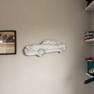 Custom Car Cut Out Wall Art
