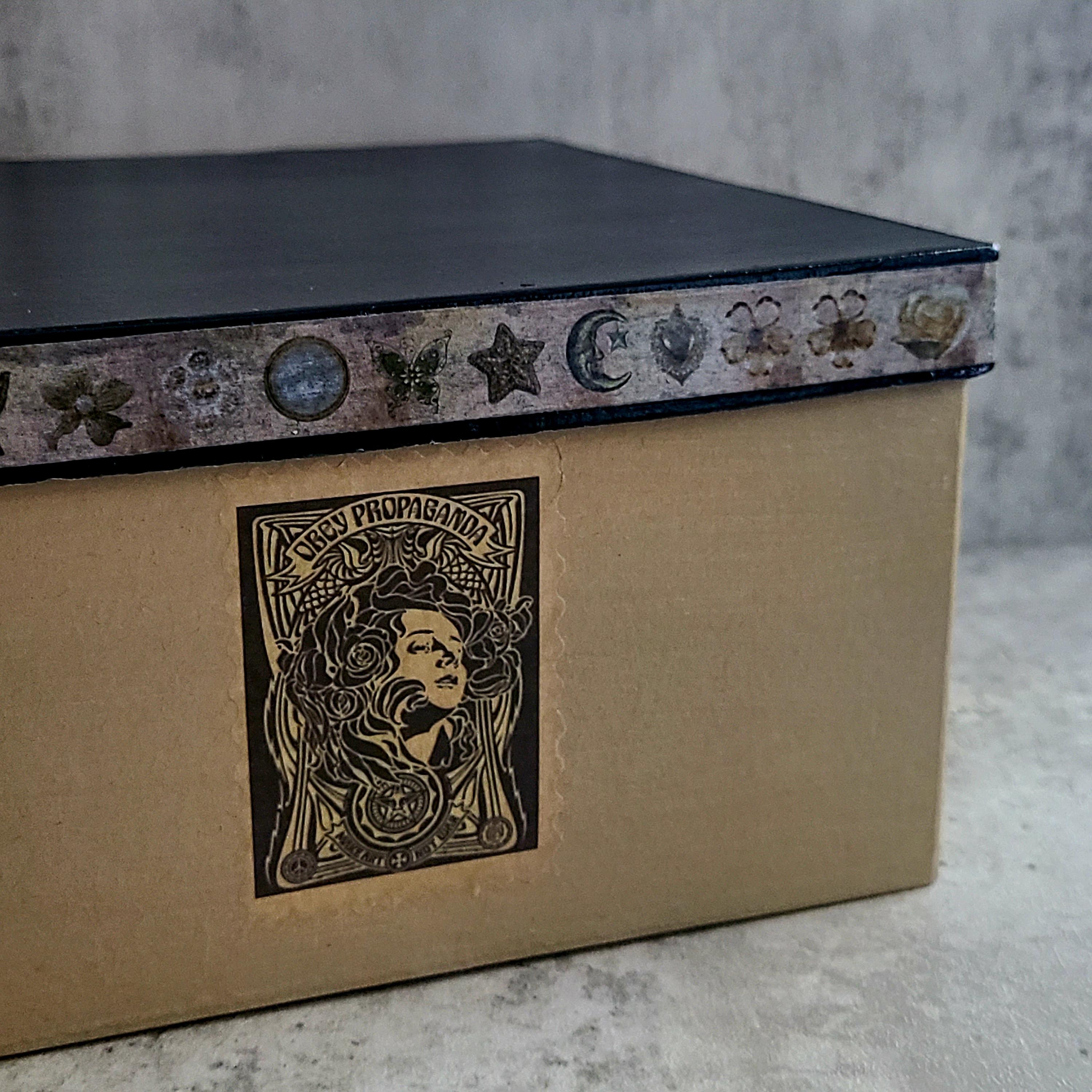 Paper Mache Storage Box - Etsy