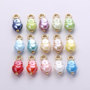 Keramische Heilig Hart Fakkel Charms, Snoep Kleuren Keramisch Porselein Heilig Hart Fakkel Hanger Ketting Oorbellen DIY Sieraden Maken Supply