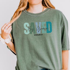 Christian Shirt, Comfort Colors Shirt, Christian Shirt, Saved Shirt, Men&#39;s and Women&#39;s Faith Shirt, Country Christian Gift, Church Gift