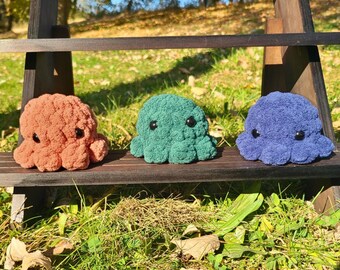Crochet Octopus, Baby Shower Gift, 1st Birthday Gift, Cute Crochet Animals, Octopus Plushie, Crochet Plushie, Handmade gift, Christmas Gift