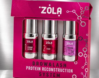 System Brow&Lash Protein Reconstruction Laminating Set Zola