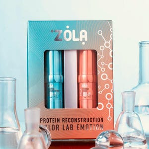 EMOTION COLOR Lab Lamination ZOLA protein reconstruction system for eyebrows and eyelashes