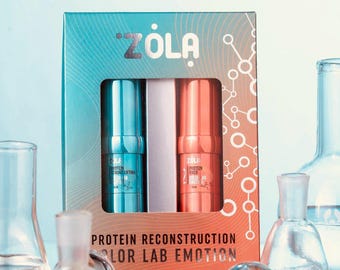 EMOTION COLOR Lab Lamination ZOLA protein reconstruction system for eyebrows and eyelashes
