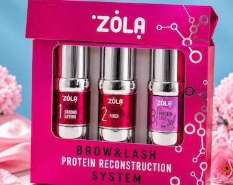 Laminating Set Zola NEW System Brow&Lash Protein Reconstruction