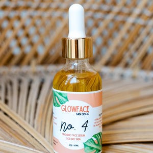 Organic Hydration Serum – Face Serum for Dry Skin, Natural Skincare, Nourishing & Soothing