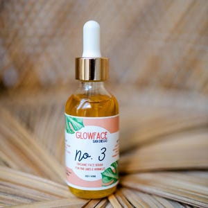 Organic Anti-Wrinkle Serum – Natural Anti-Aging Face Oil, Firming Serum for Fine Lines