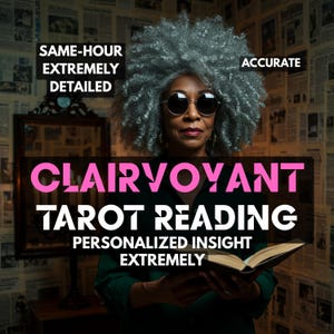 Clairvoyant Psychic Reading: Intuitive Guidance, No Tools (Digital Delivery via Etsy Messages)