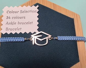 Graduierung Armband, Graduierung Armband, Uni Uni Uni Geschenk, Graduierung Andenken, bestanden, Schule. College, zurück zu Schulgeschenk