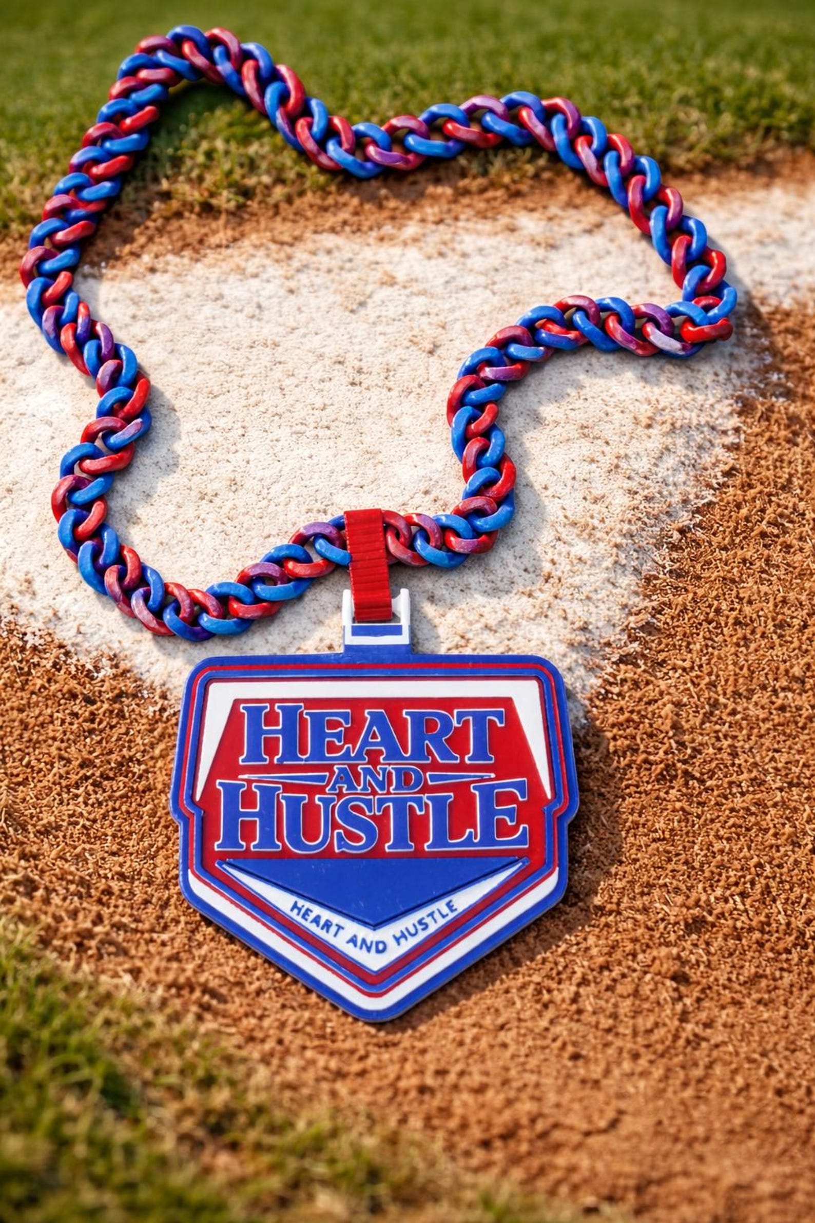Heart & Hustle Baseball Hype Chain | Player Award Chain | Custom Team ...