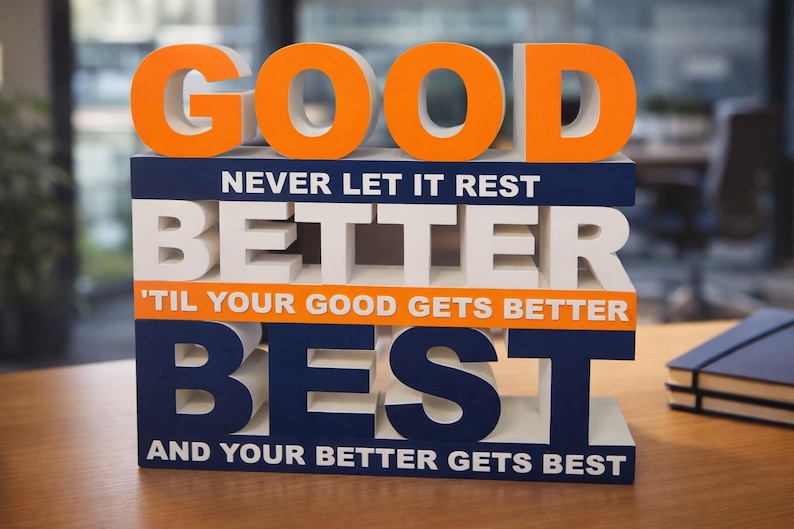 Chicago Bears Fan Sign – “good Better Best” - Etsy
