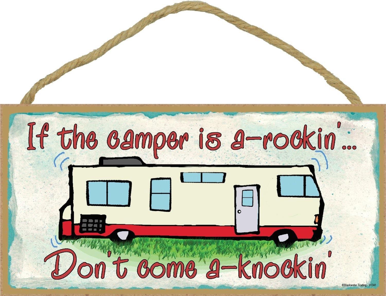 If the CAMPER is A Rockin' Don't Come a Knockin' - Etsy
