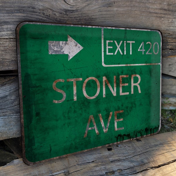 Funny Exit Sign Etsy