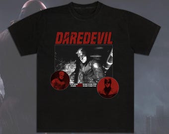 Daredevil Comic T-Shirt: Matt Murdock MCU Fan Gift, Comfort Colors Tee