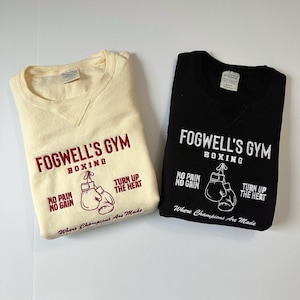 Fogwell’s Gym Daredevil Embroidered Sweatshirt Daredevil Born Again Embroidery MCU Matt Murdock Nelson and Murdock