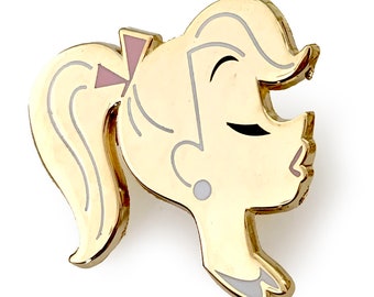 Limited edition emaille pin meisjes (klasse B)