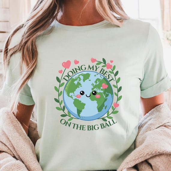 Camisetas Estampadas Camisetas Con Mensajes Ecologicos Camiseta Estampada  Blanca Para Mujer 